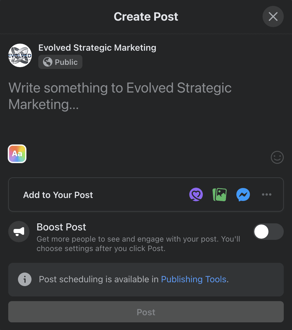fb2 social media marketing